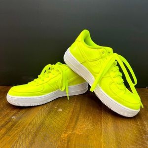 Nike Air Force 1s - Neon Yellow
